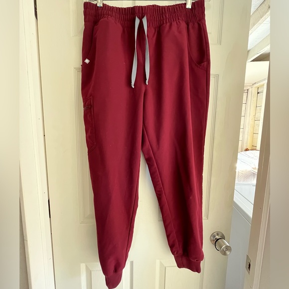 Figs Other - Size large high wasted maroon figs pants. Gently worn